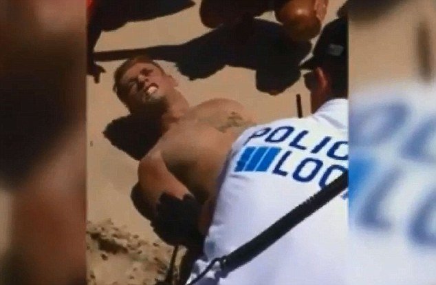 A U.K. Man arrested for a Zombie like attack in Spain